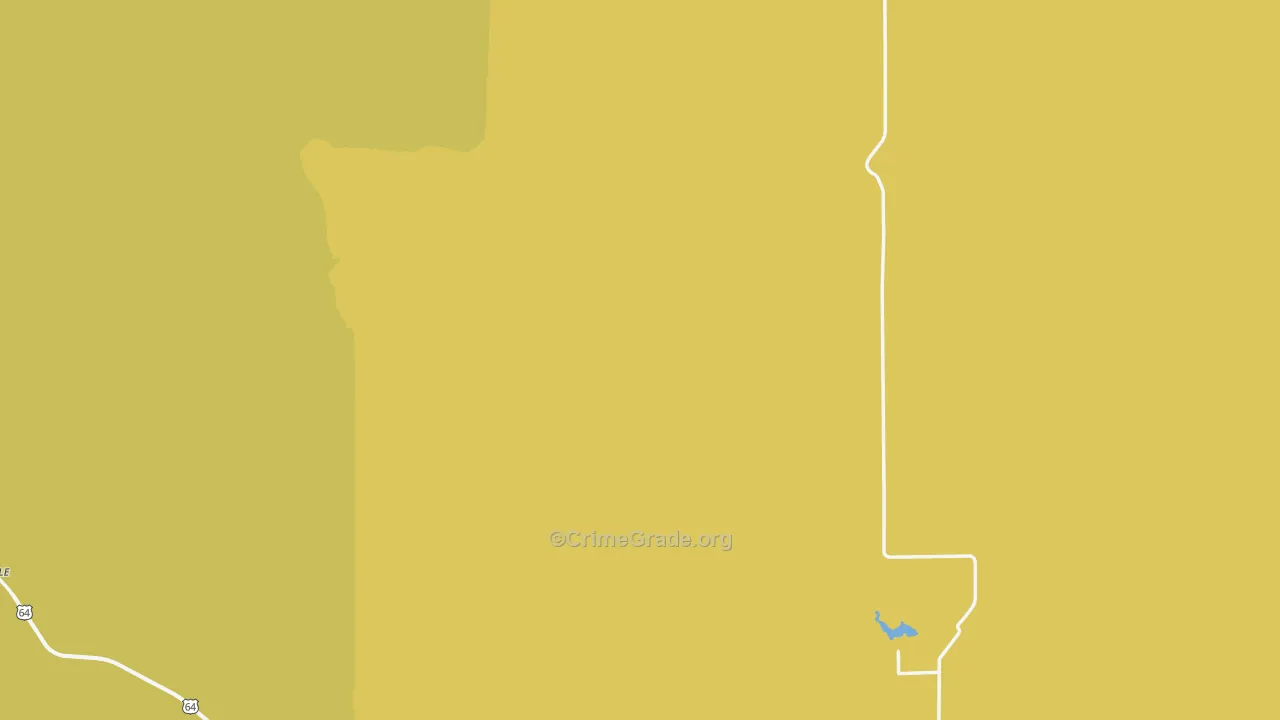 Seneca, NM Map of Robbery Rates