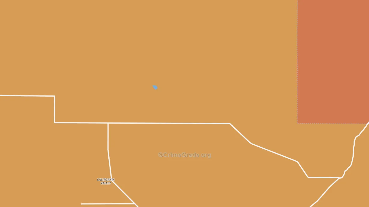 Simmler, CA Map of Robbery Rates