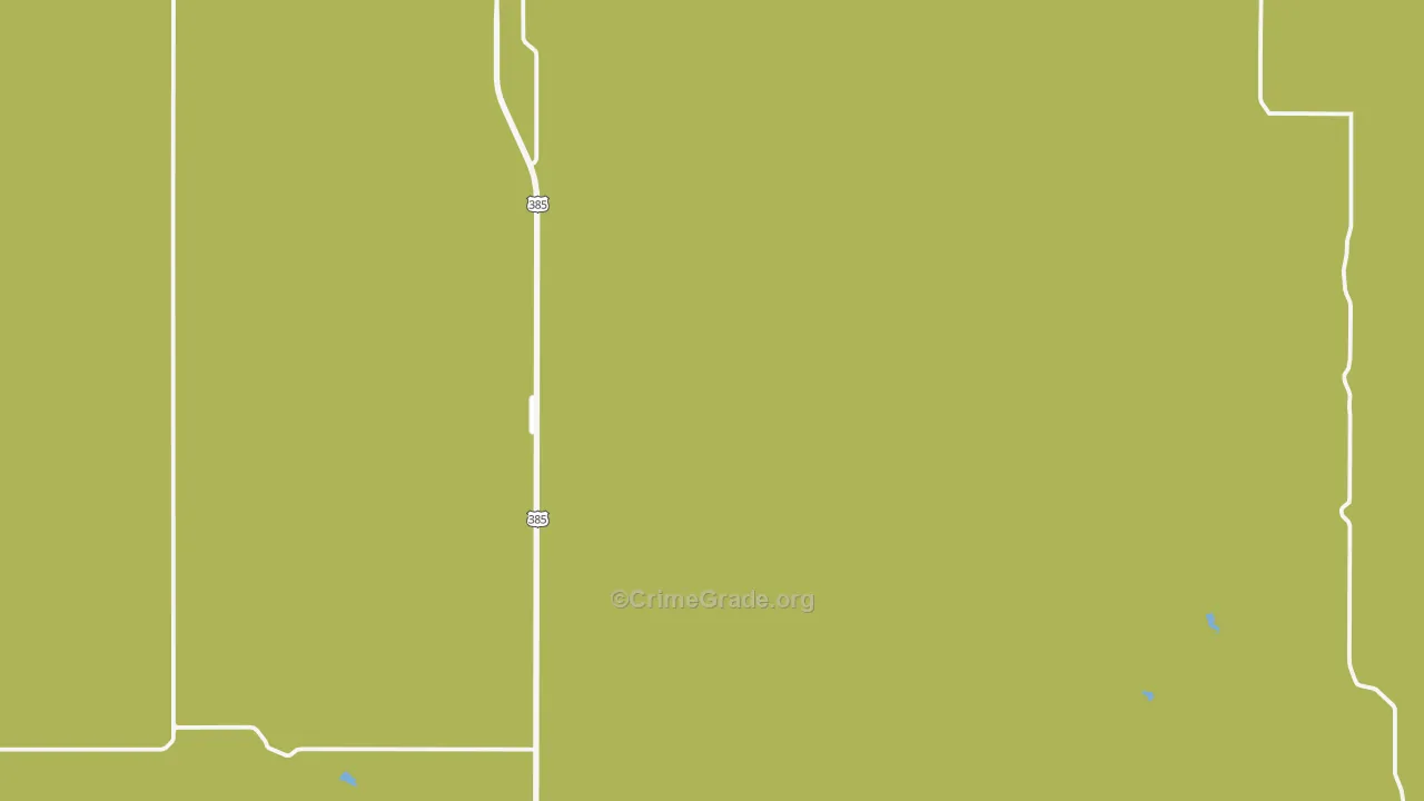 Slim Butte, SD Map of Robbery Rates