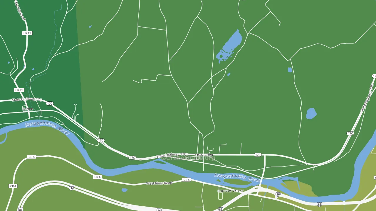 Smithboro, NY Map of Robbery Rates