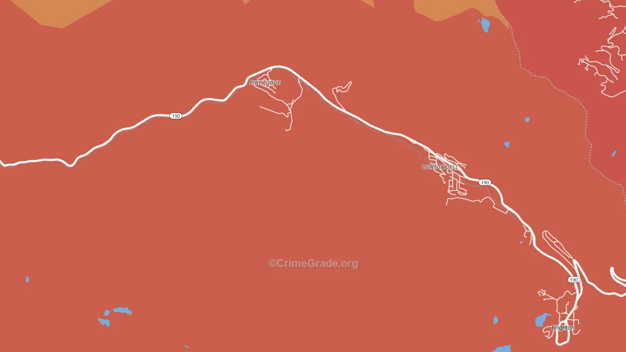 Solitude, UT Map of Robbery Rates