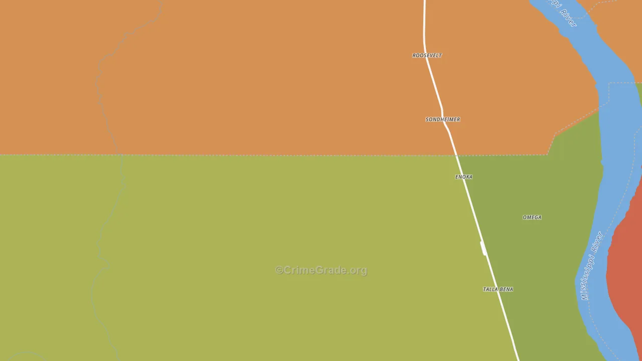 Sondheimer, LA Map of Robbery Rates