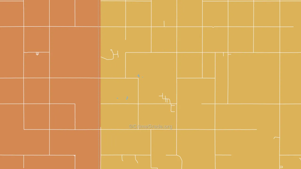 St. Peter, KS Map of Robbery Rates