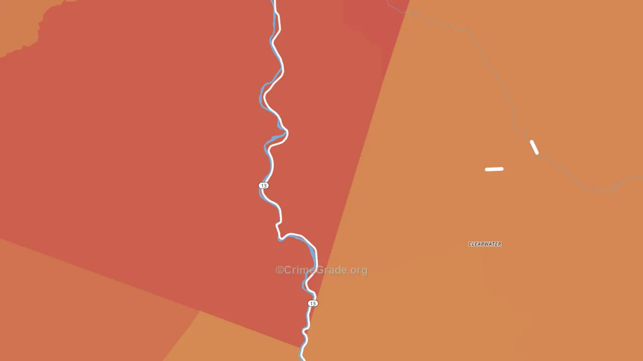Stites, ID Map of Robbery Rates