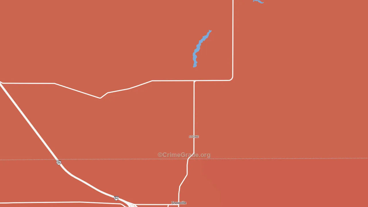 Stone, ID Map of Robbery Rates