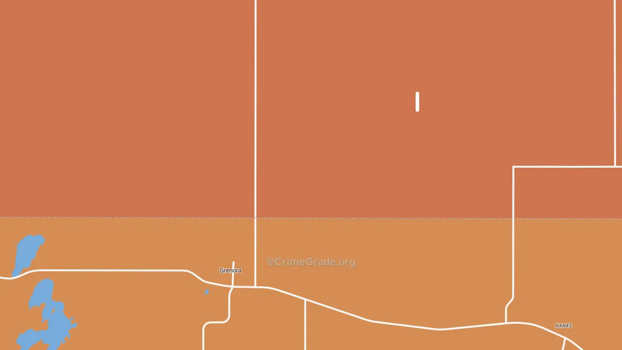Stoneview, ND Map of Robbery Rates