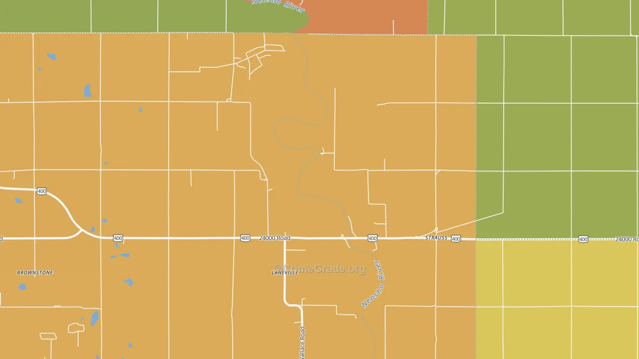 Strauss, KS Map of Robbery Rates