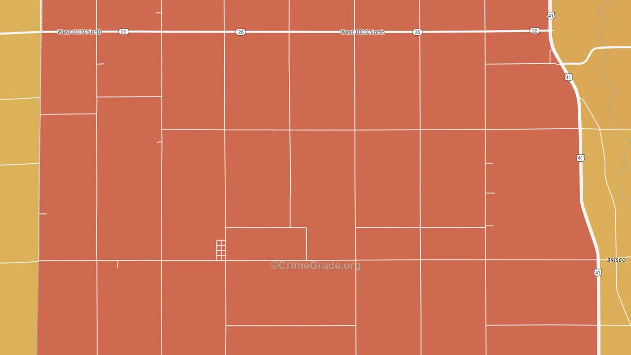 Tab, IN Map of Robbery Rates