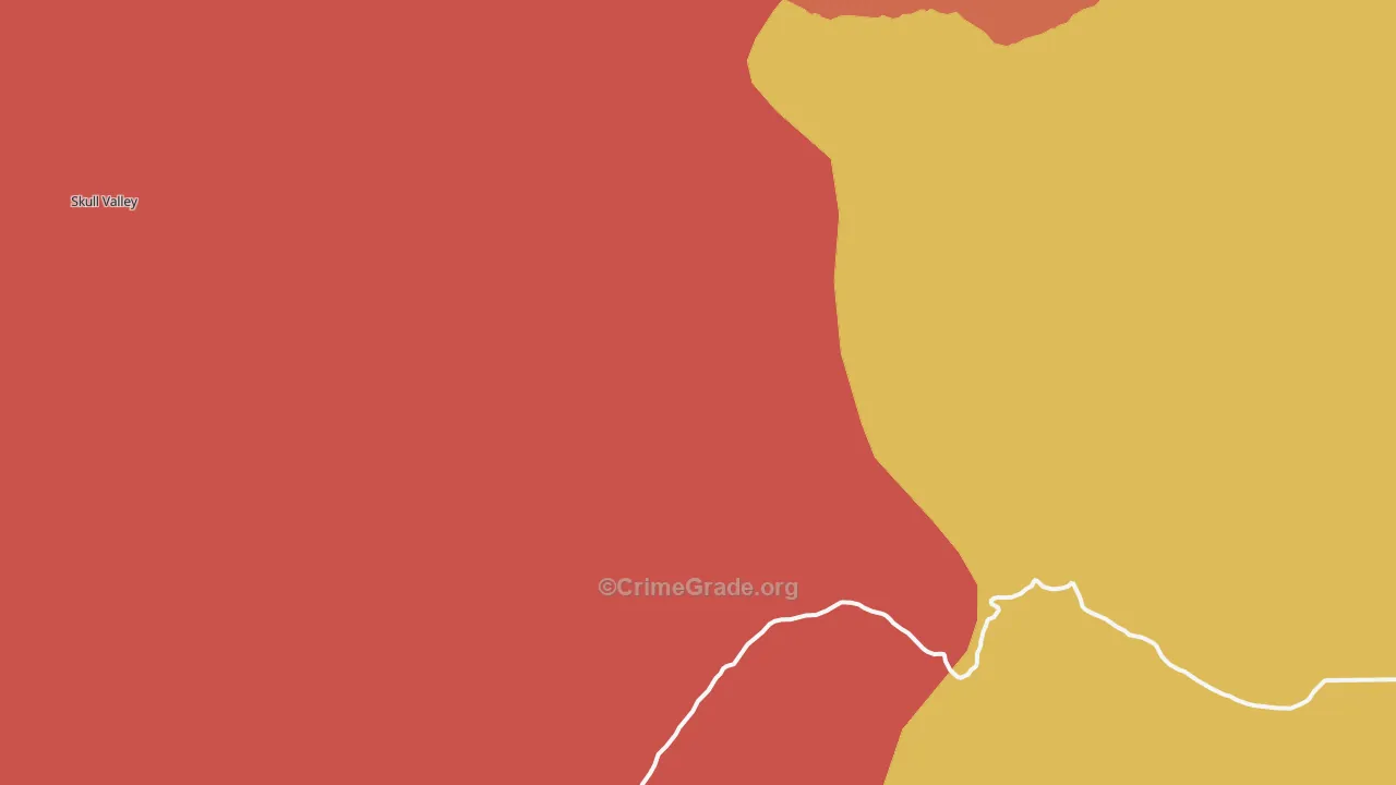 Terra, UT Map of Robbery Rates