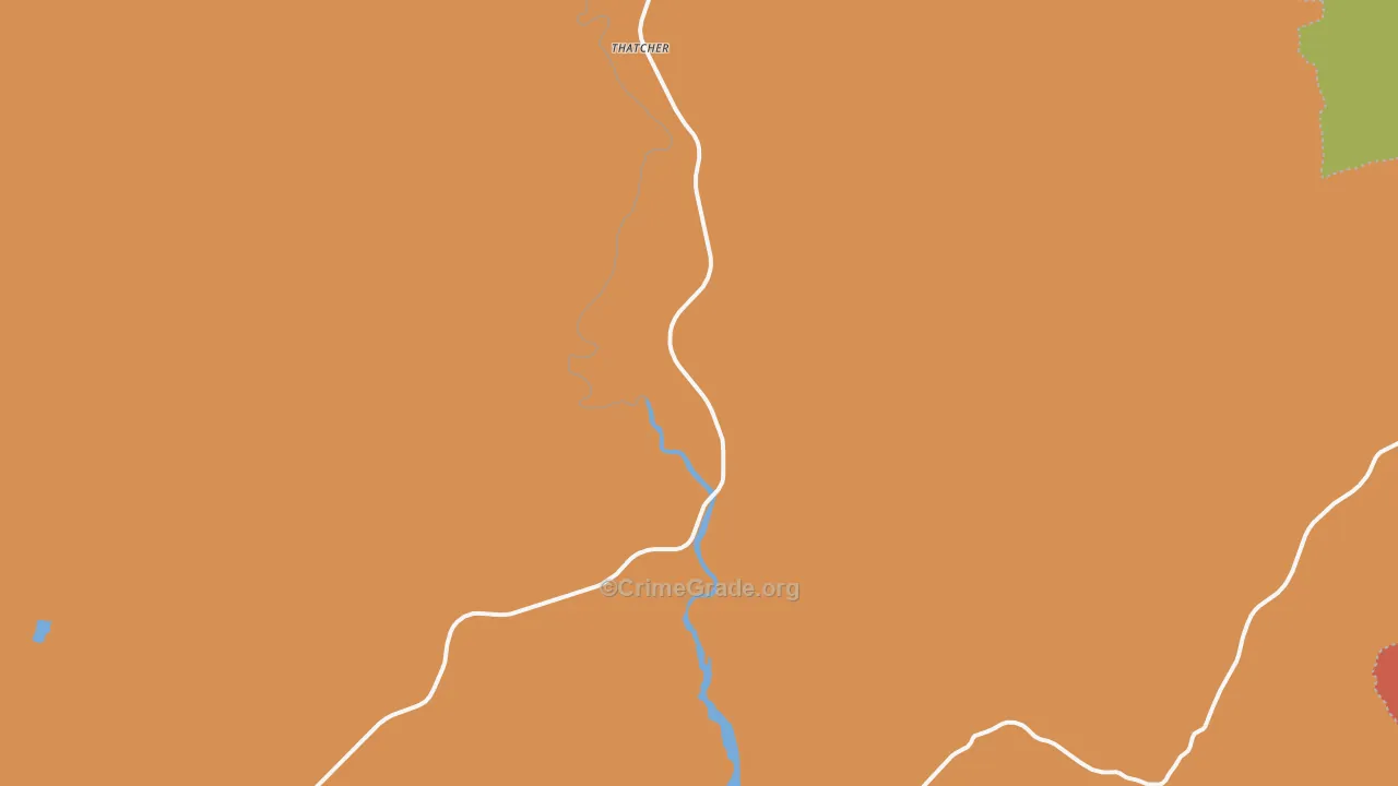 Thatcher, ID Map of Robbery Rates