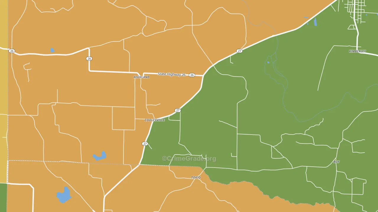 Tokio, AR Map of Robbery Rates