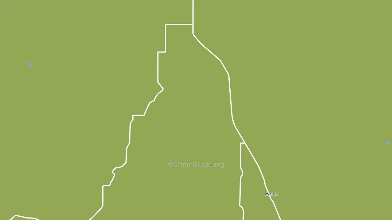 Toonerville, CO Map of Robbery Rates