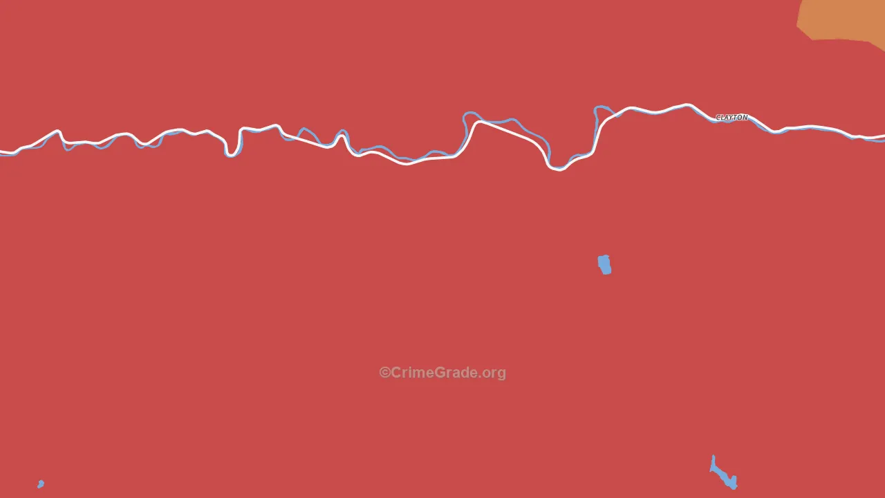 Torreys, ID Map of Robbery Rates