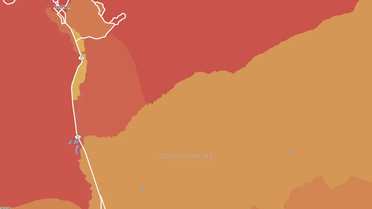 Triumph, ID Map of Robbery Rates