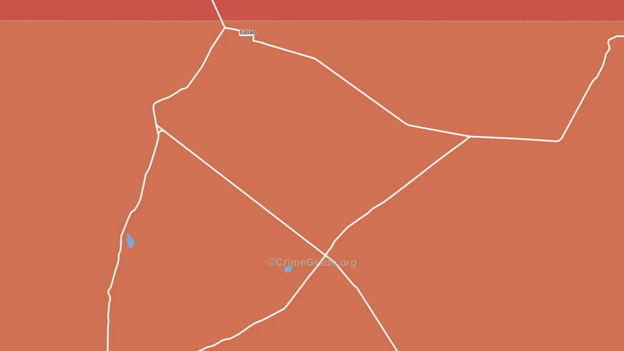 Trout Creek, UT Map of Robbery Rates