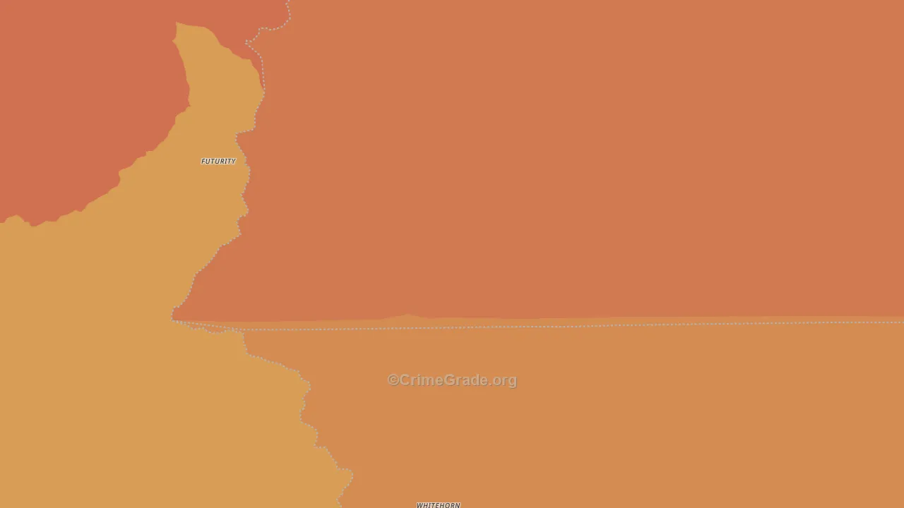 Turret, CO Map of Robbery Rates