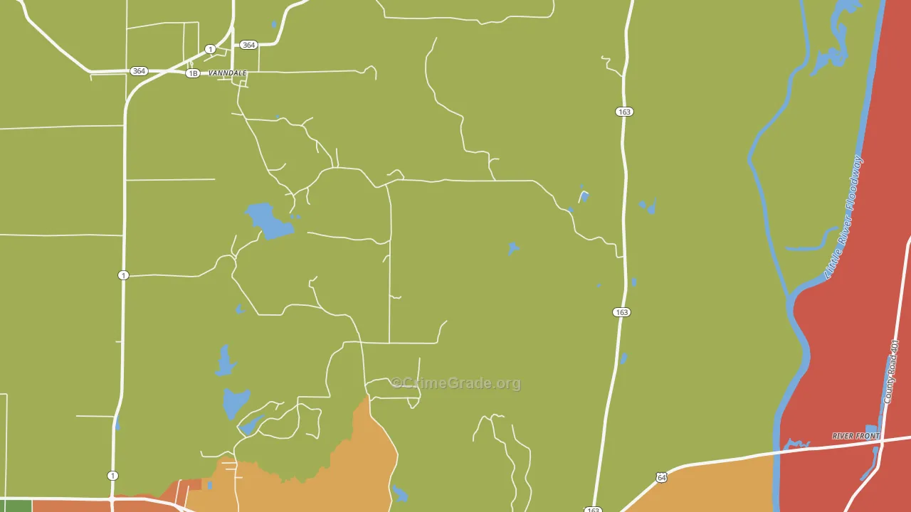 Twist, AR Map of Robbery Rates