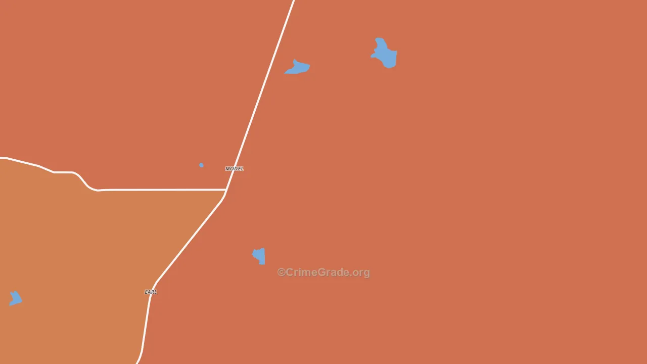 Tyrone, CO Map of Robbery Rates