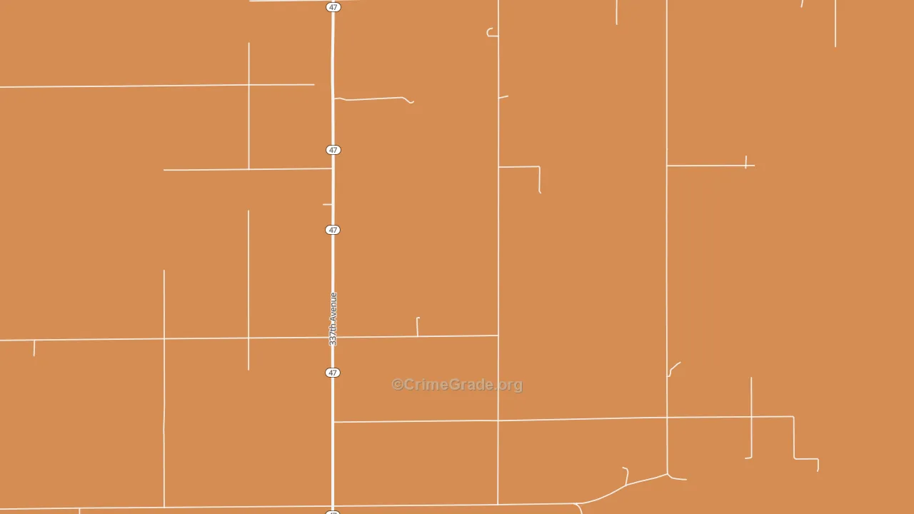 Van Order, SD Map of Robbery Rates