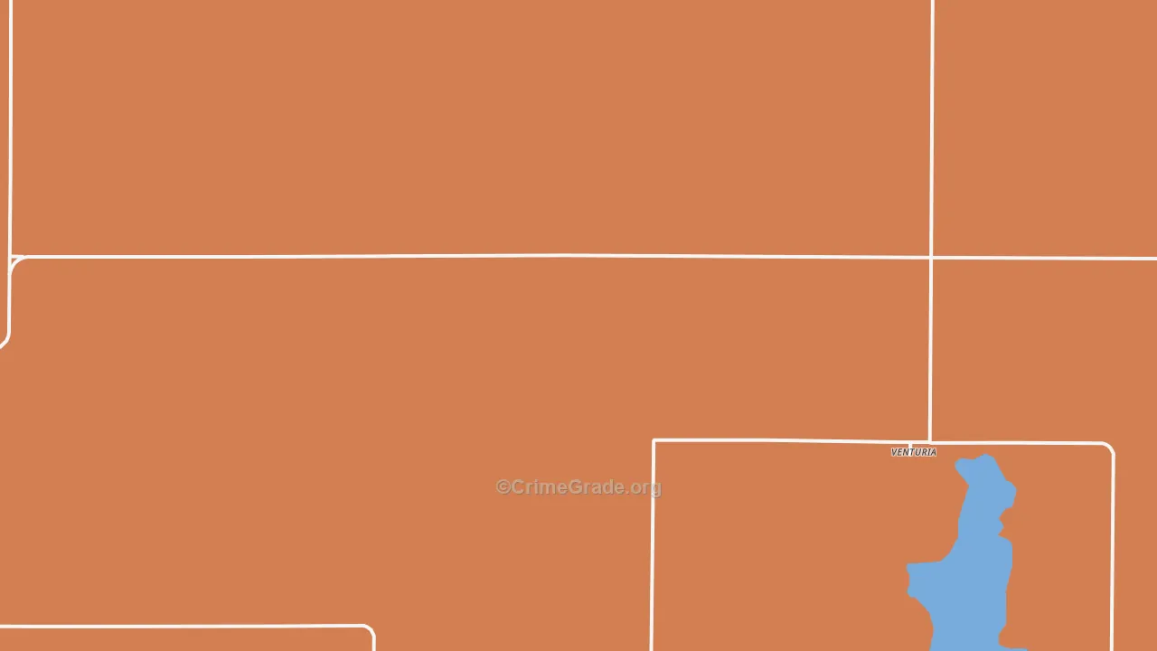 Venturia, ND Map of Robbery Rates