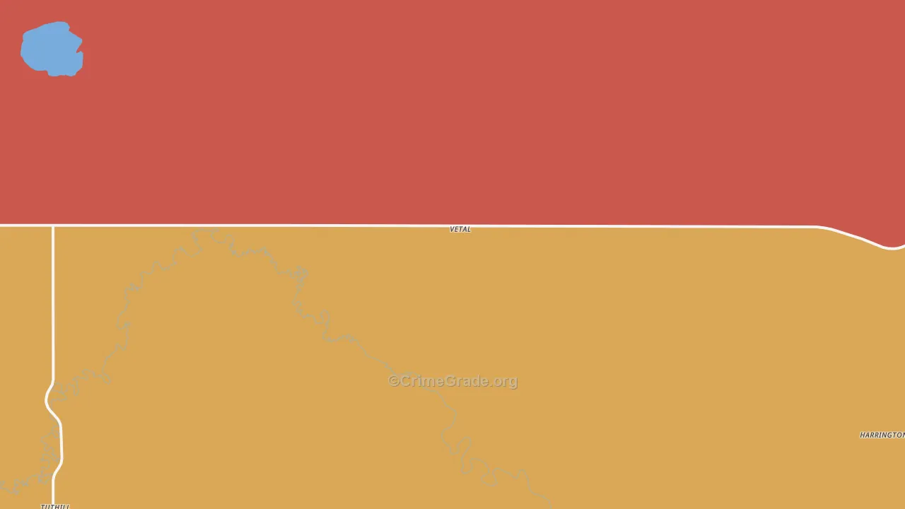 Vetal, SD Map of Robbery Rates