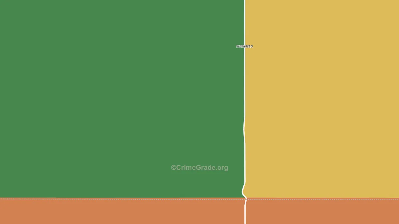 Viewfield, SD Map of Robbery Rates