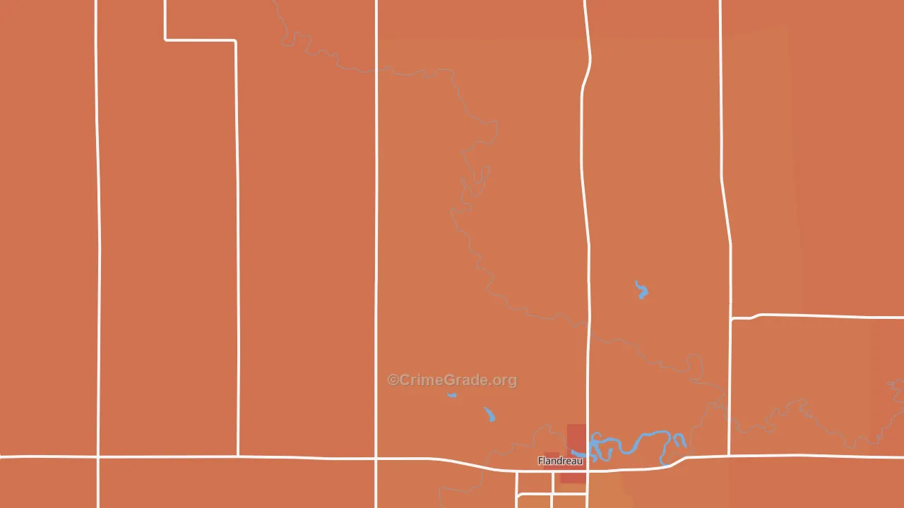 Ward, SD Map of Robbery Rates