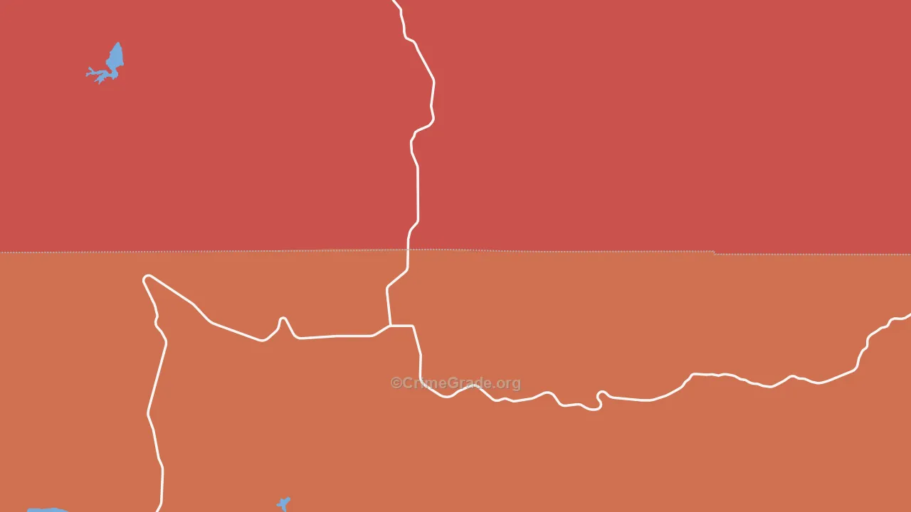 Wayan, ID Map of Robbery Rates