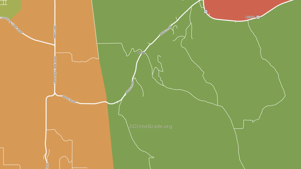 Webb, ID Map of Robbery Rates
