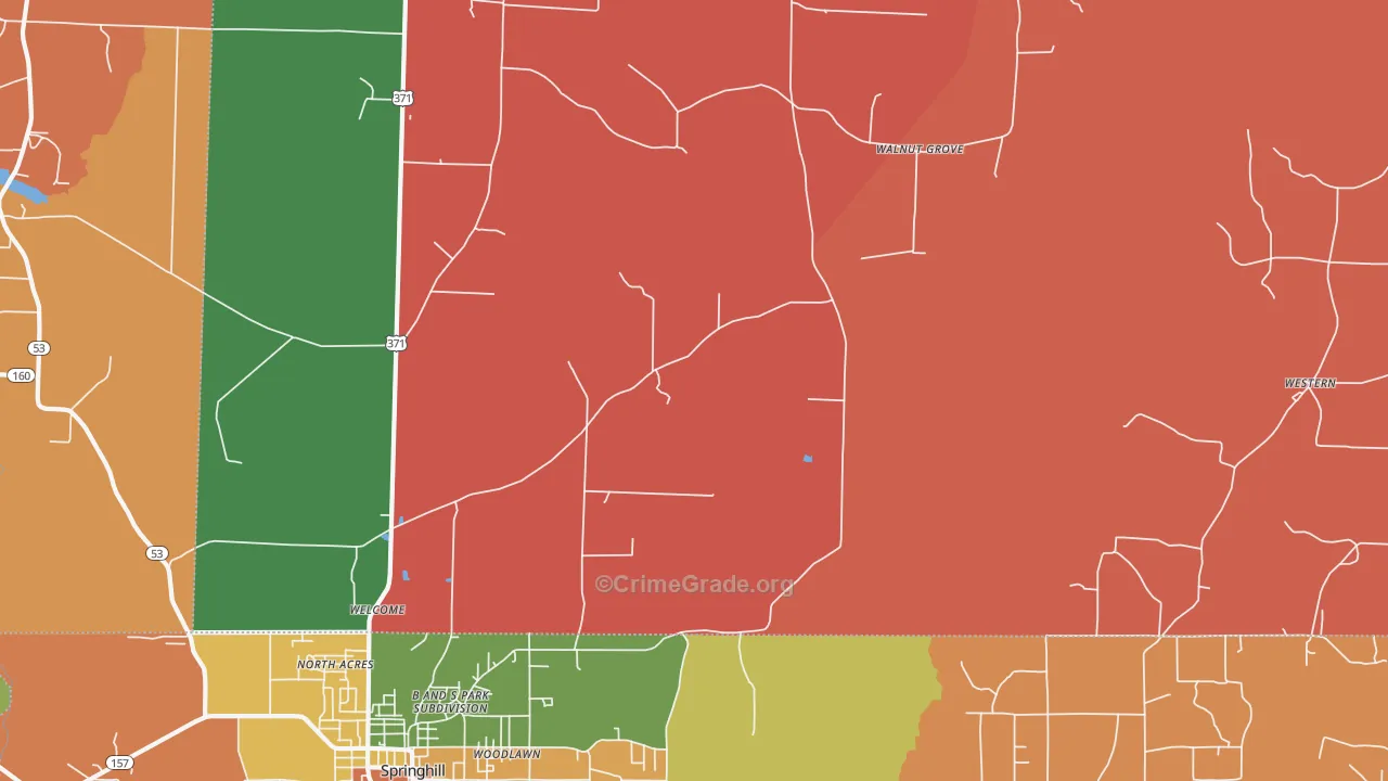Welcome, AR Map of Robbery Rates