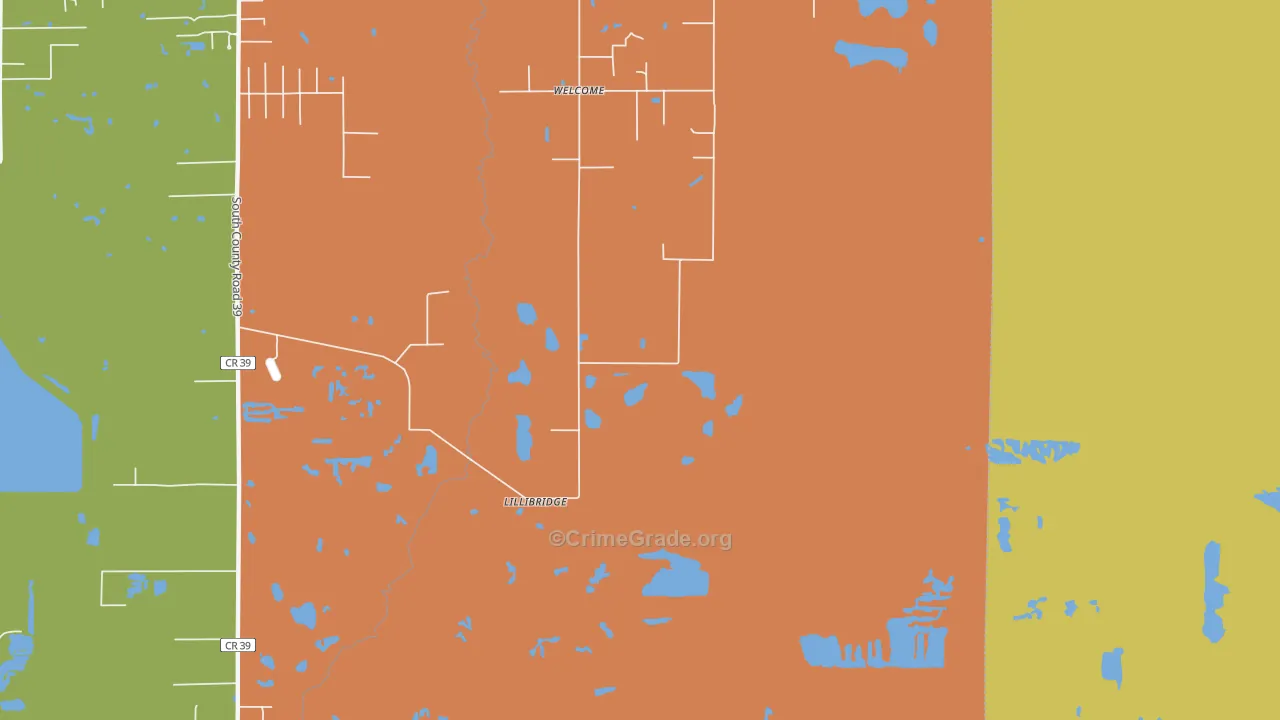 Welcome, FL Map of Robbery Rates
