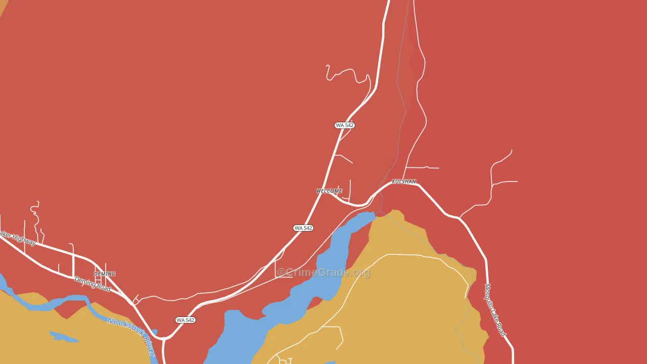 Welcome, WA Map of Robbery Rates