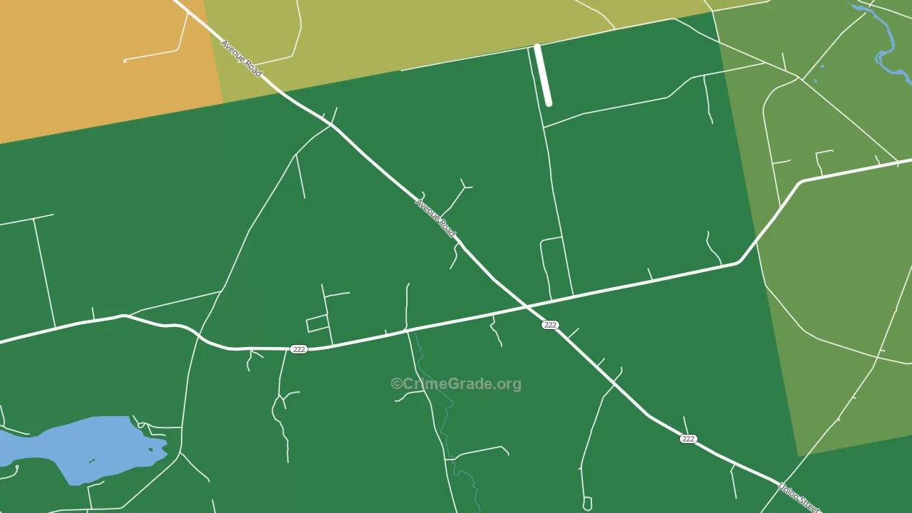 West Levant, ME Map of Robbery Rates