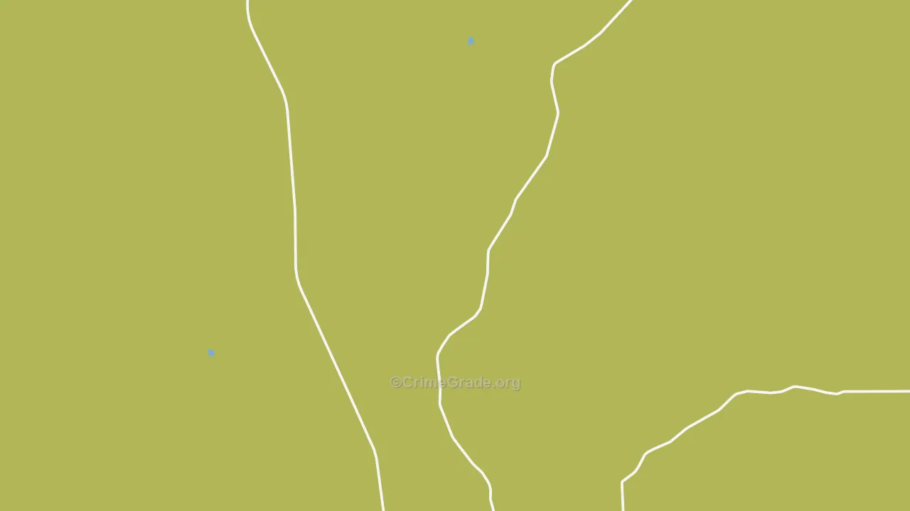 Weston, WY Map of Robbery Rates