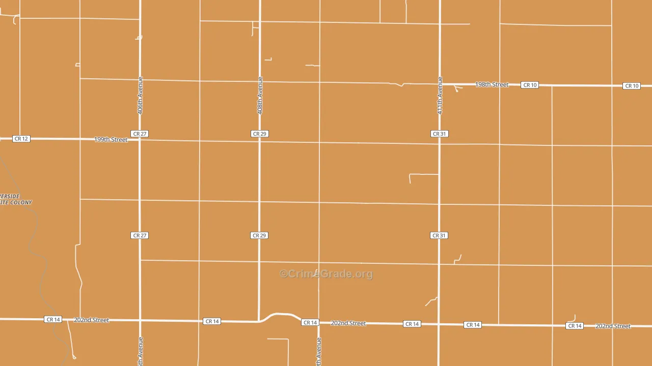 Yale, SD Map of Robbery Rates