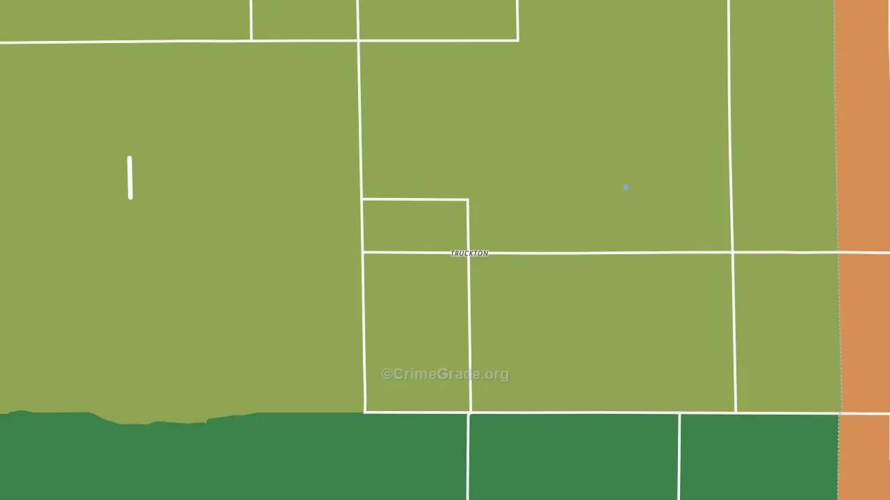 Yoder, CO Map of Robbery Rates