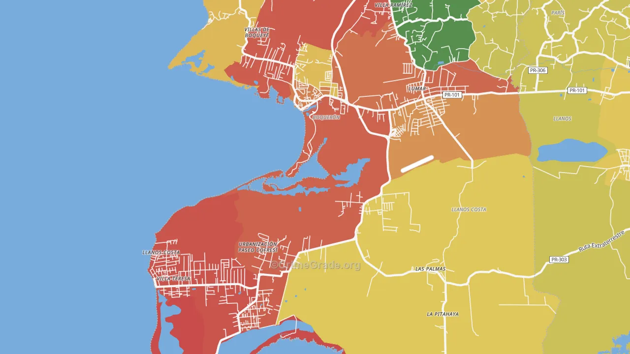 00622, PR Map of Theft Rates