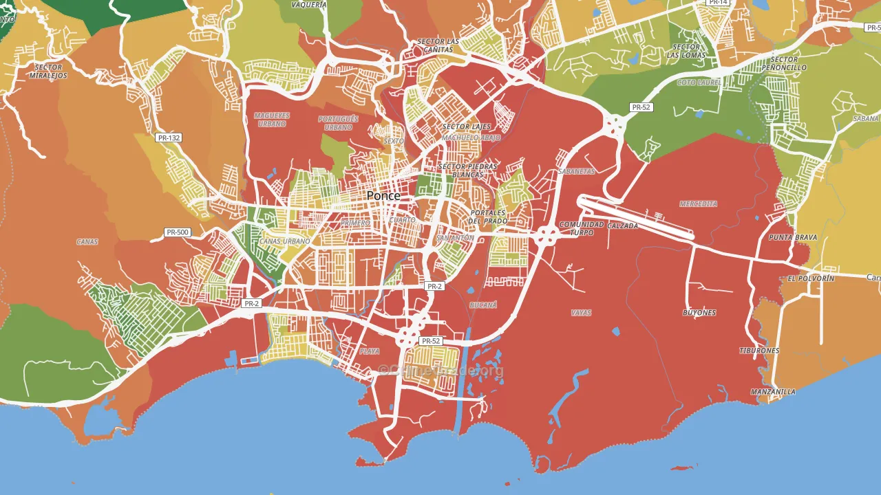 00716, PR Map of Theft Rates
