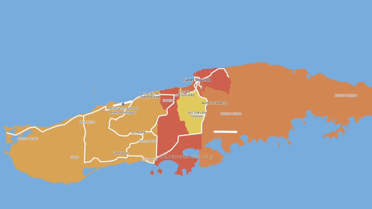 00765, PR Map of Theft Rates