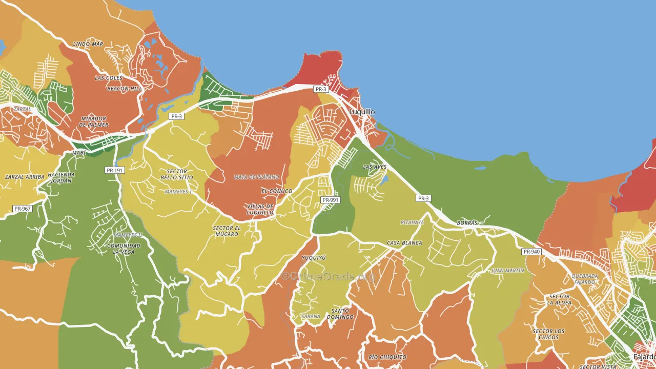 00773, PR Map of Theft Rates