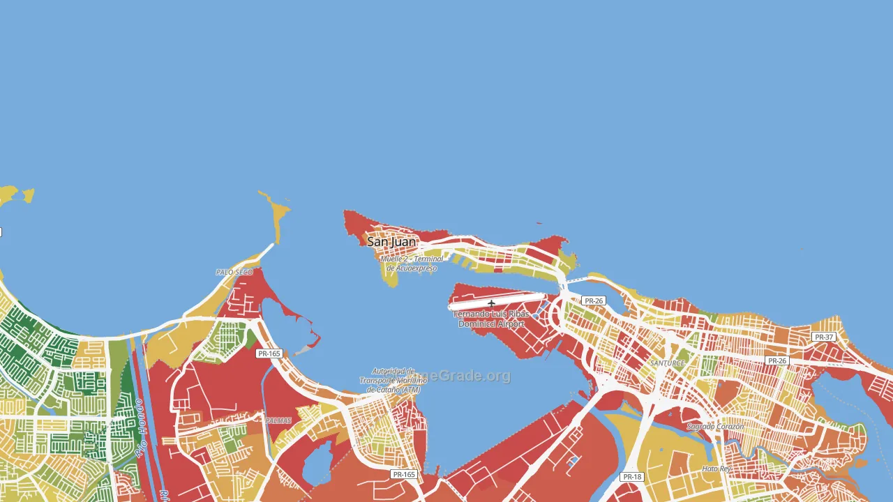 00901, PR Map of Theft Rates