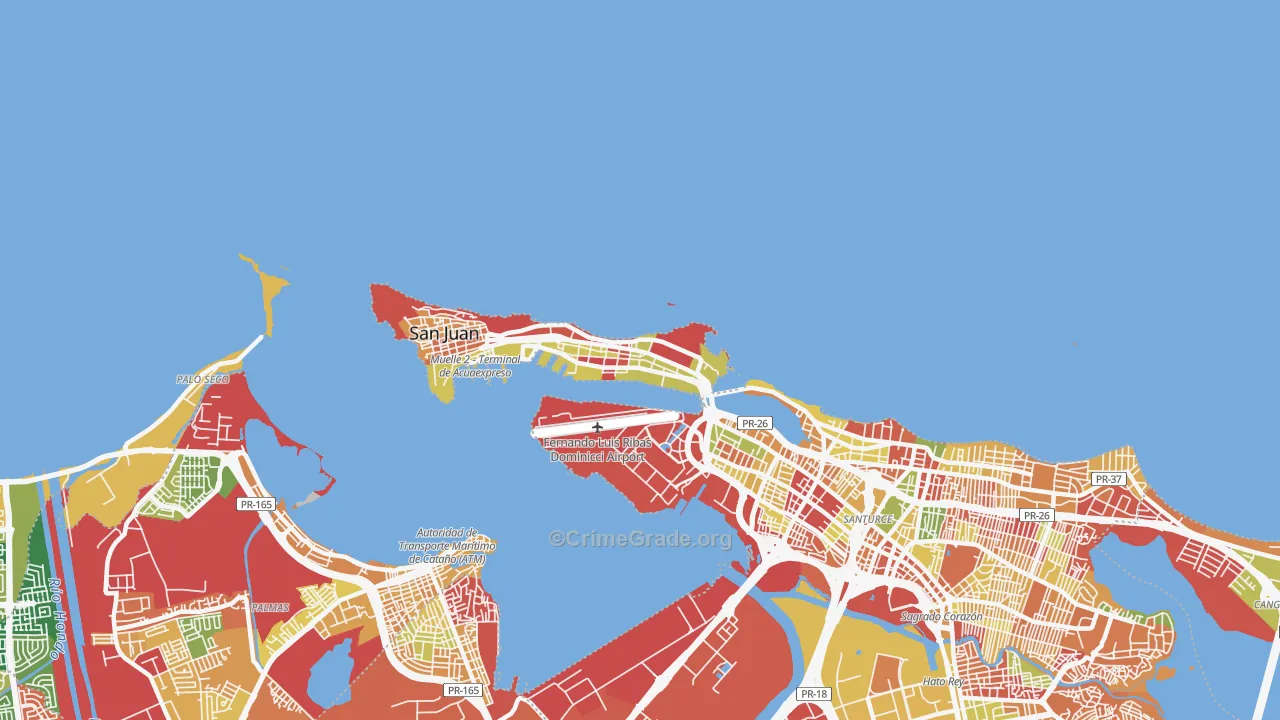 00906, PR Map of Theft Rates