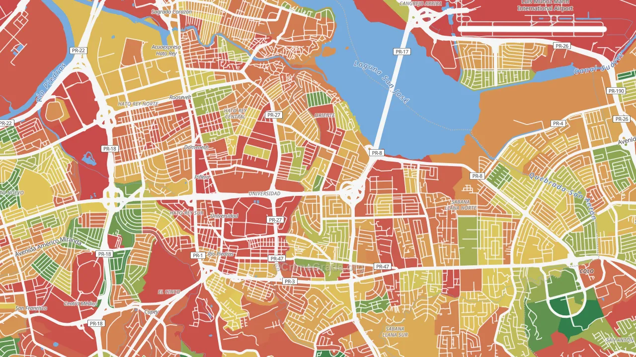 00923, PR Map of Theft Rates