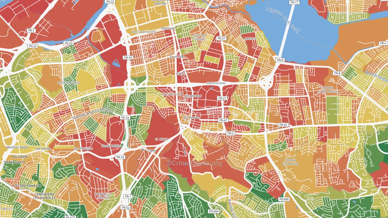 00925, PR Map of Theft Rates