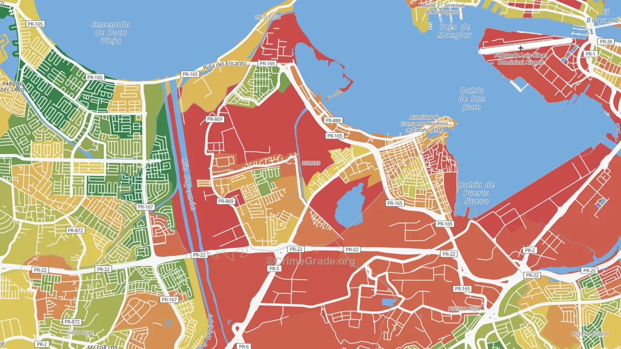 00962, PR Map of Theft Rates