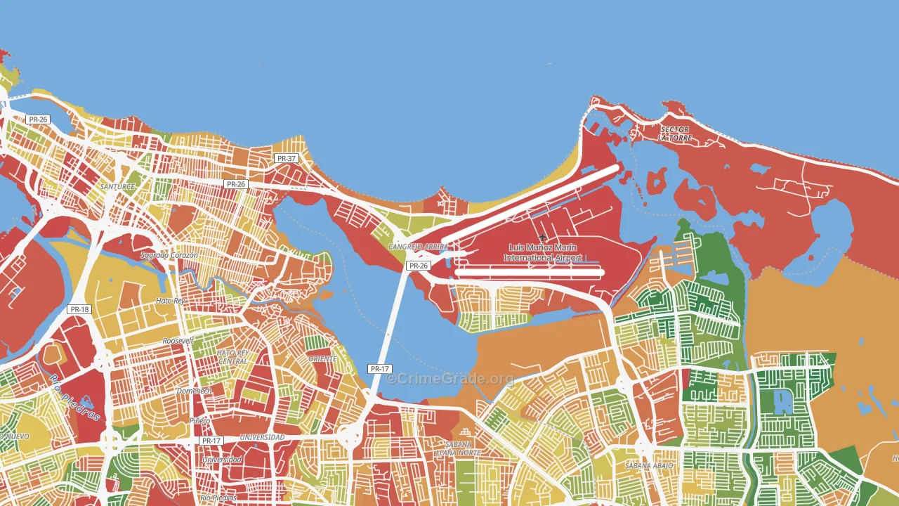 00979, PR Map of Theft Rates