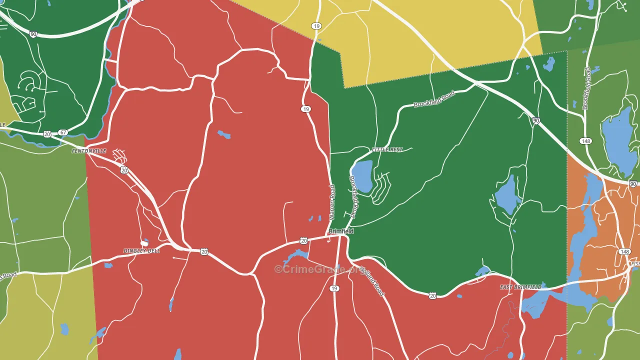 01010, MA Map of Theft Rates