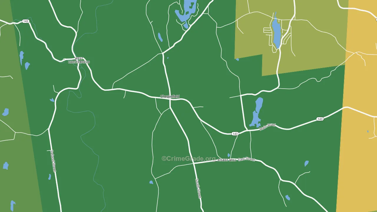 01012, MA Map of Theft Rates