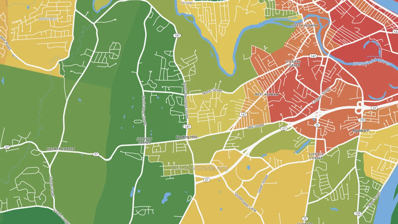 01030, MA Map of Theft Rates