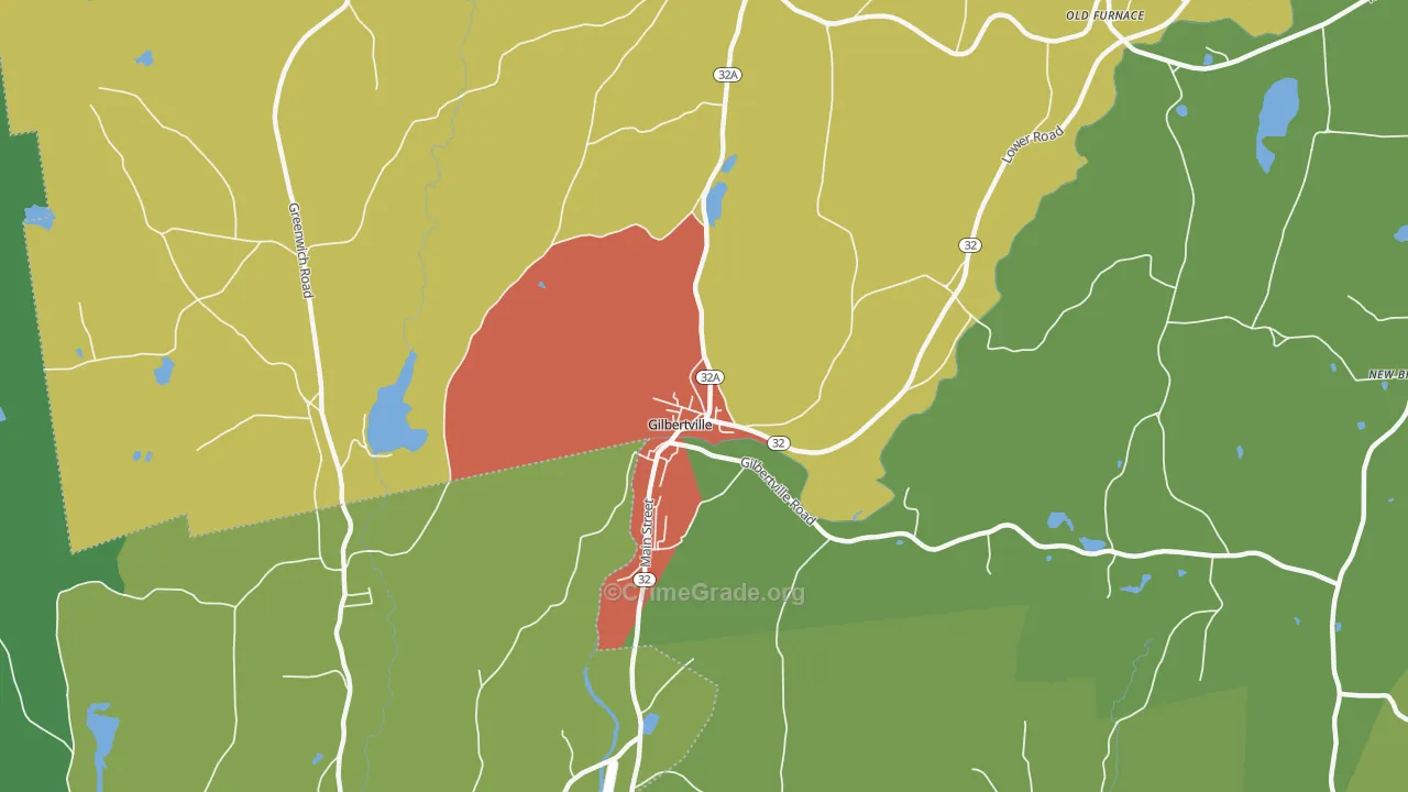 01031, MA Map of Theft Rates